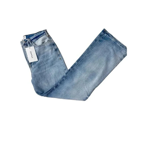 NEW- NWT FRAME Le Jane high-rise straight-leg jeans sz 29 - Picture 4 of 8